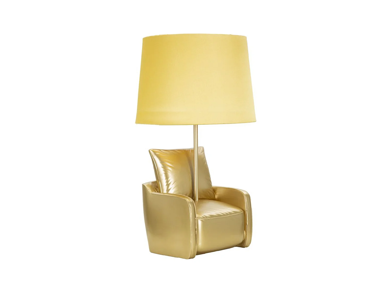 Tafellamp Leunstoel, Goud, 26x26x46 cm, Epikasa