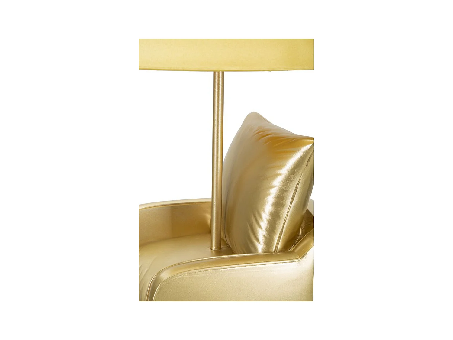 Tafellamp Leunstoel, Goud, 26x26x46 cm, Epikasa