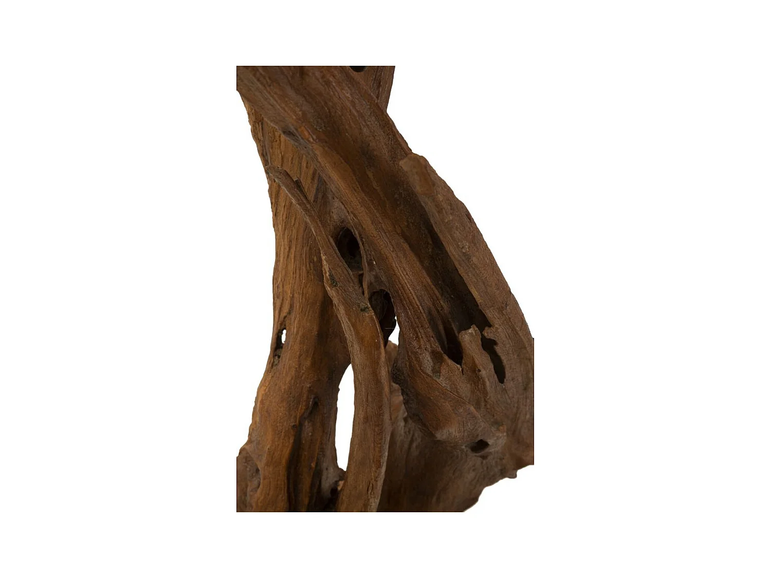 Lampada da Tavolo MF118, Marrone, 35x35x80 cm, Epikasa