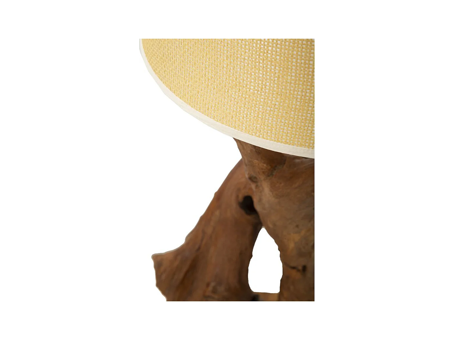 Lampada da Tavolo MF118, Marrone, 35x35x80 cm, Epikasa