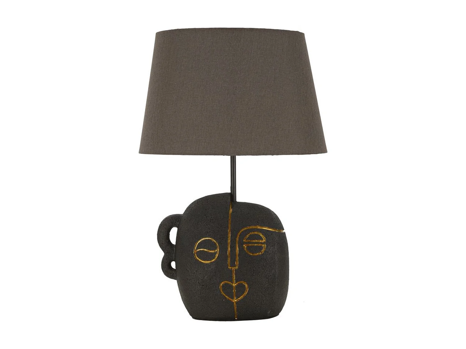 Lampa Stołowa MF162, Brązowy, 30,5x30,5x46 cm, Seven Design