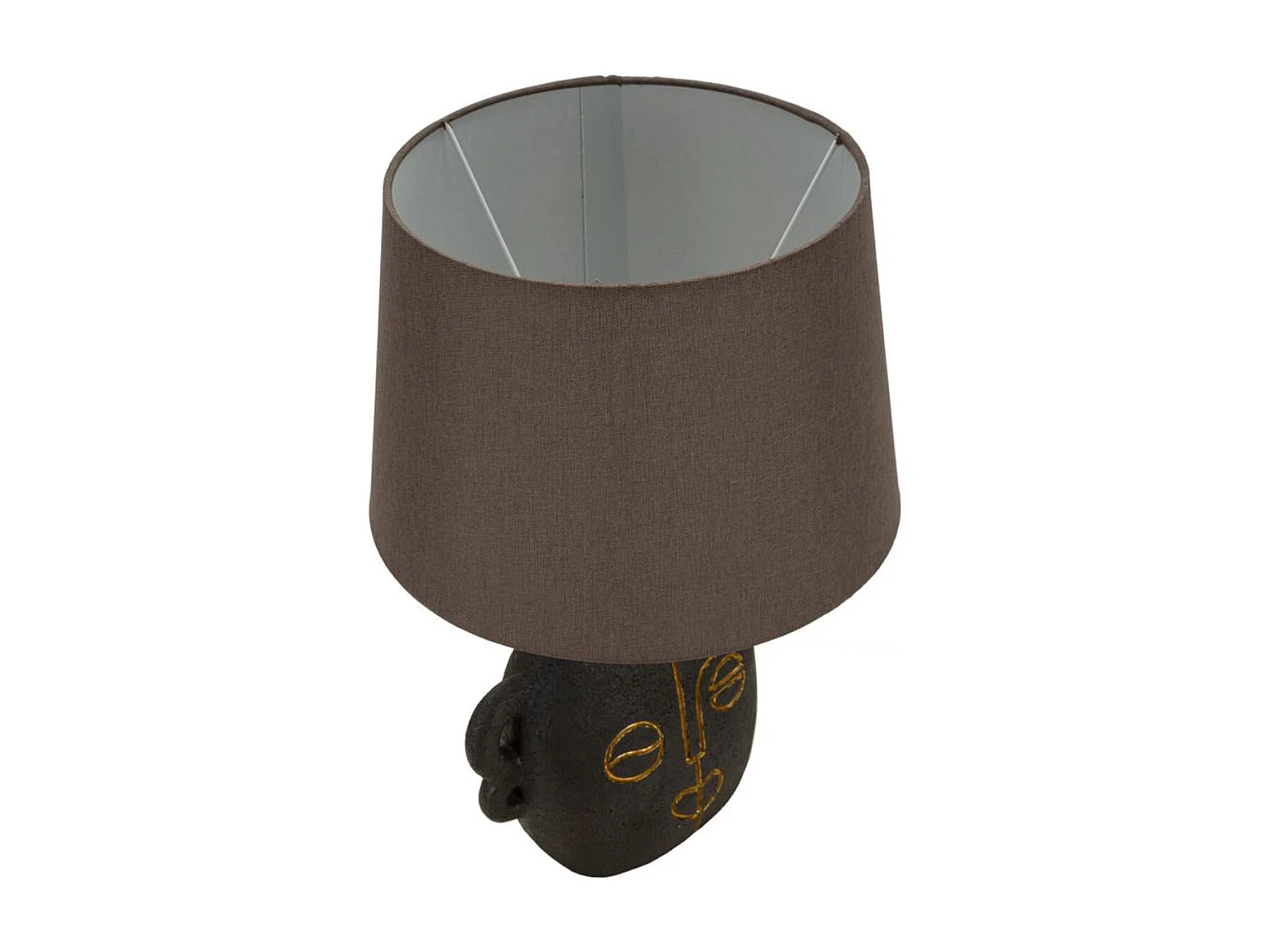 Lampa Stołowa MF162, Brązowy, 30,5x30,5x46 cm, Seven Design