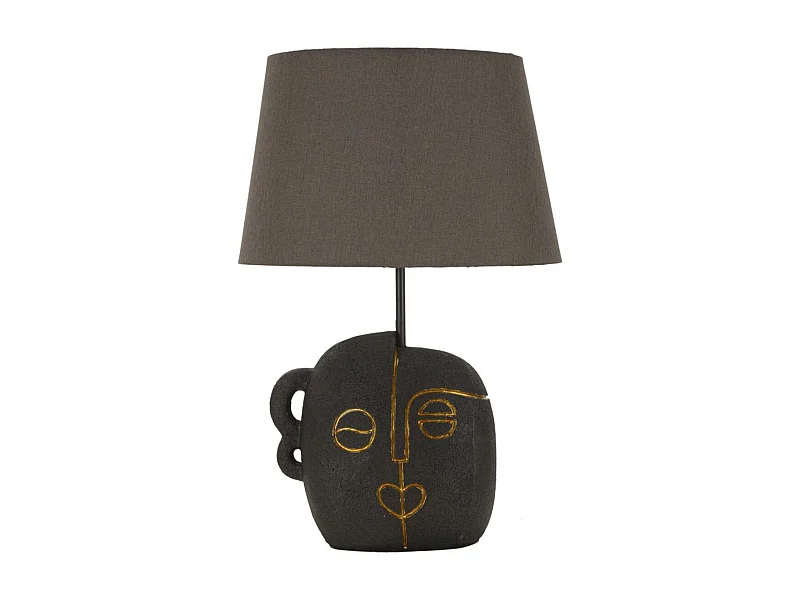 Lampa Stołowa MF162, Brązowy, 30,5x30,5x46 cm, Seven Design