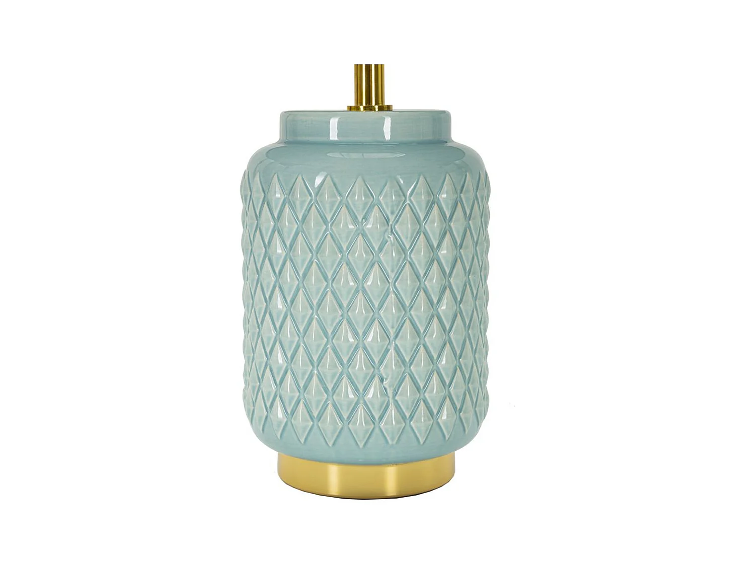 Lampe à Poser MF114, Bleu, 28x28x44 cm, Epikasa