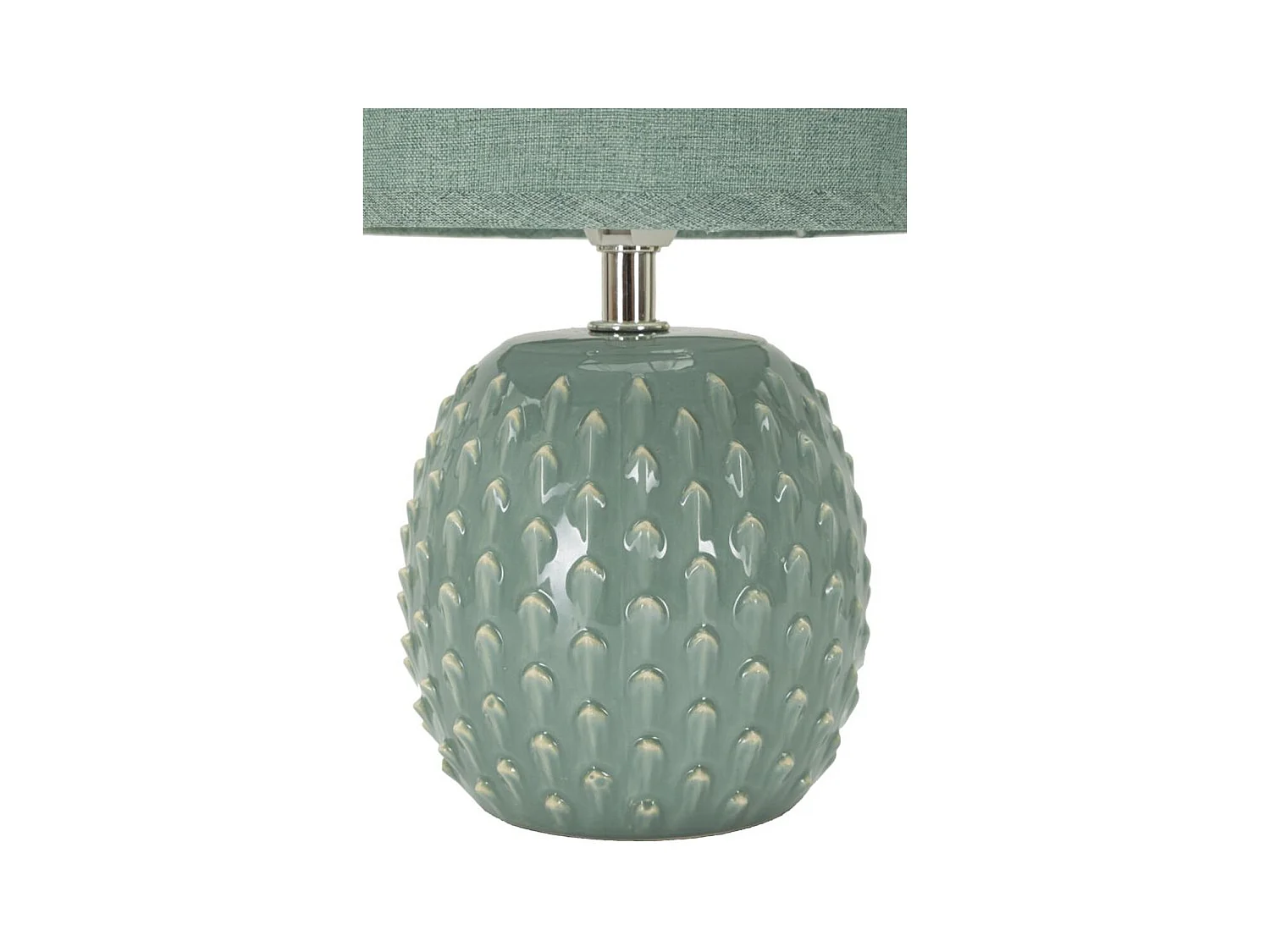 Lampa Stołowa MF99, Niebieski, 14x14x27 cm, Epikasa