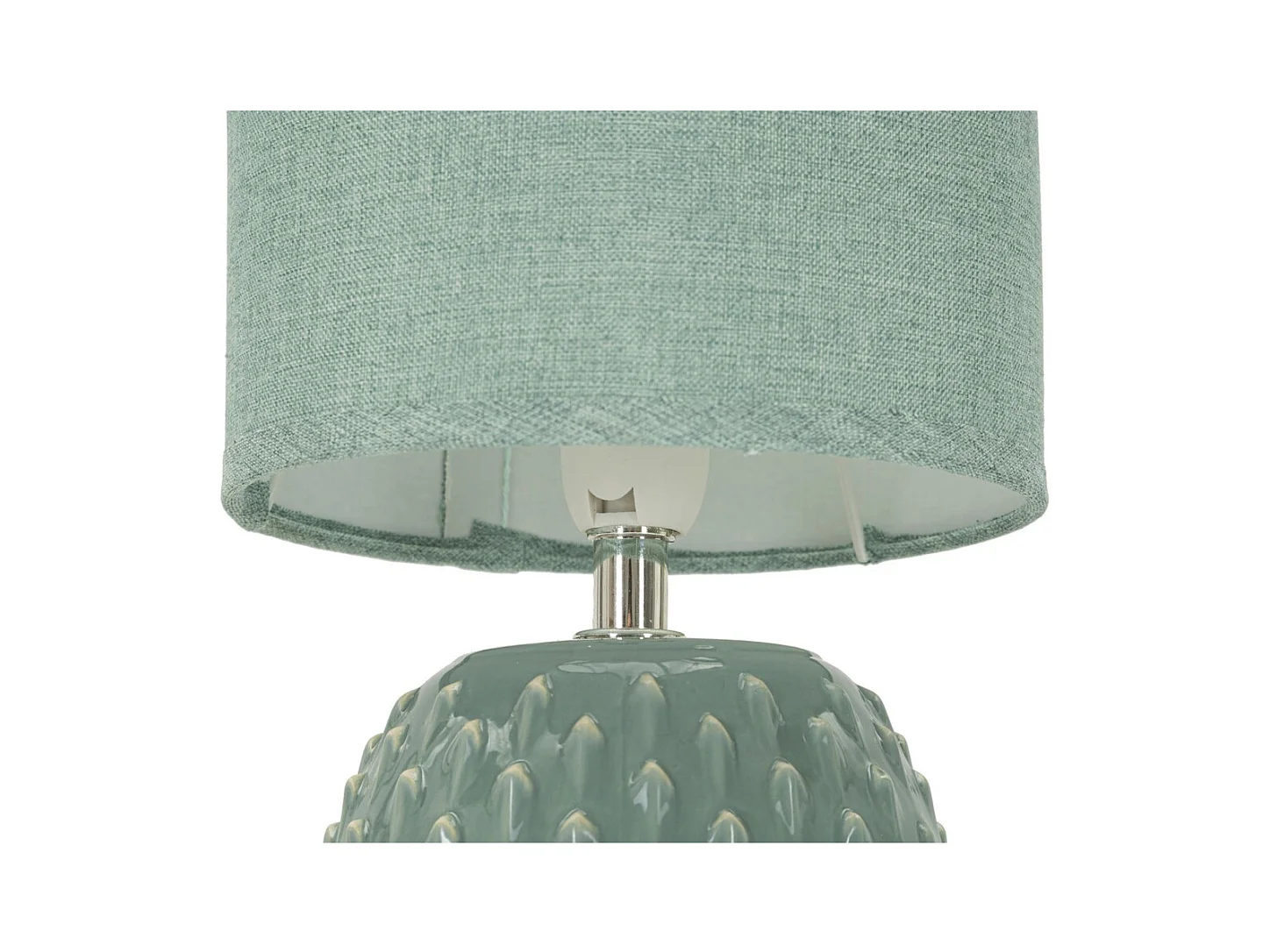 Lampa Stołowa MF99, Niebieski, 14x14x27 cm, Epikasa