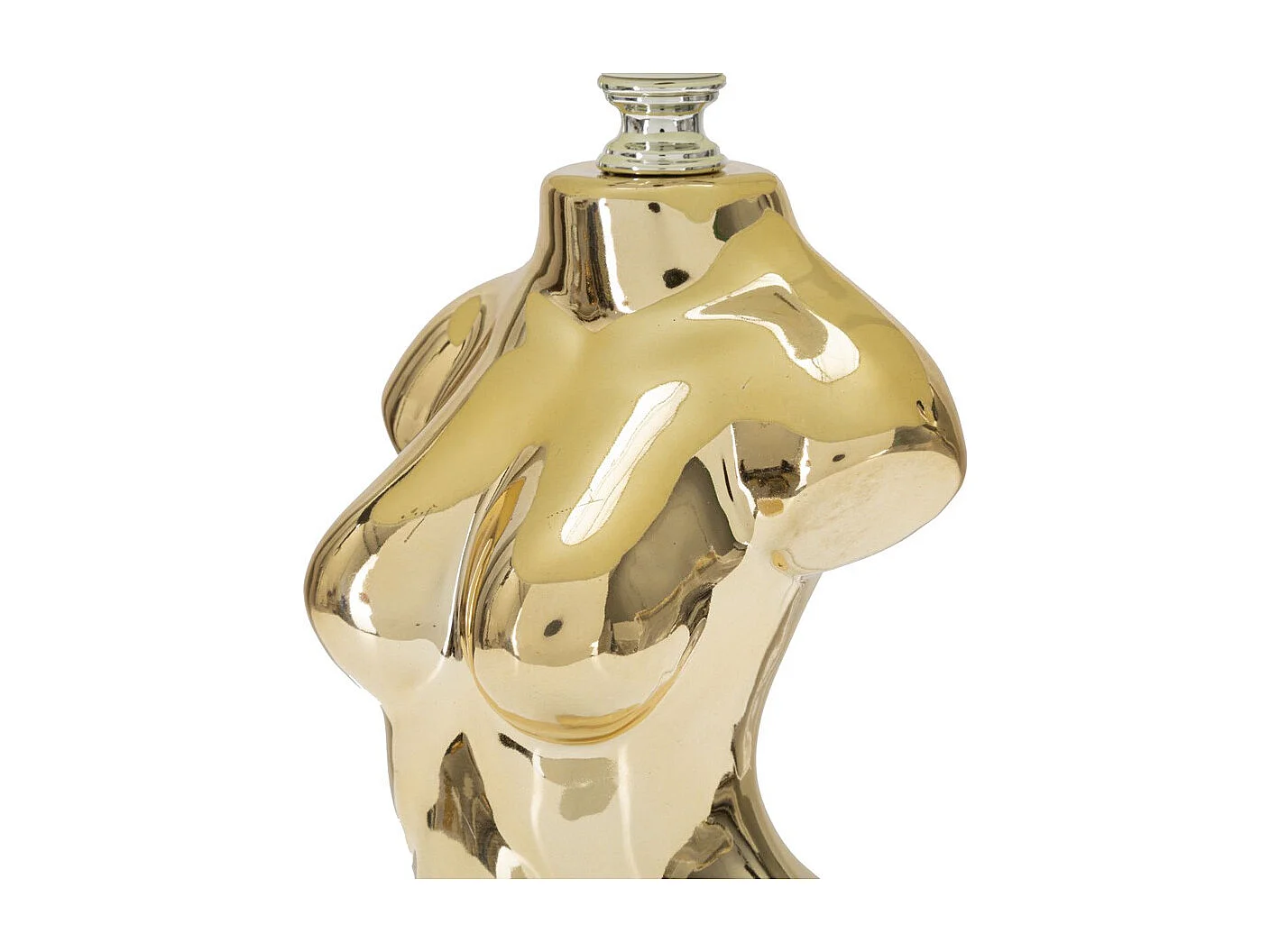 Lampe à Poser Femme 1, Or, 25x25x42,5 cm, Seven Design