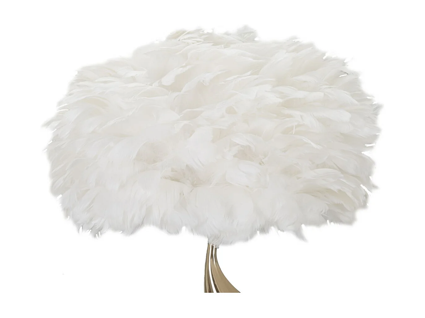 Lampe à Poser Rupert, Blanc, 40x40x63 cm, Seven Design