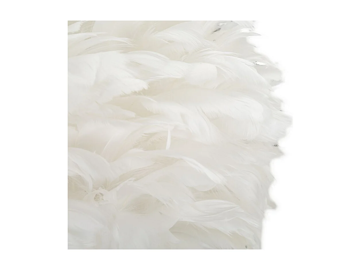 Lampe à Poser Rupert, Blanc, 40x40x63 cm, Seven Design