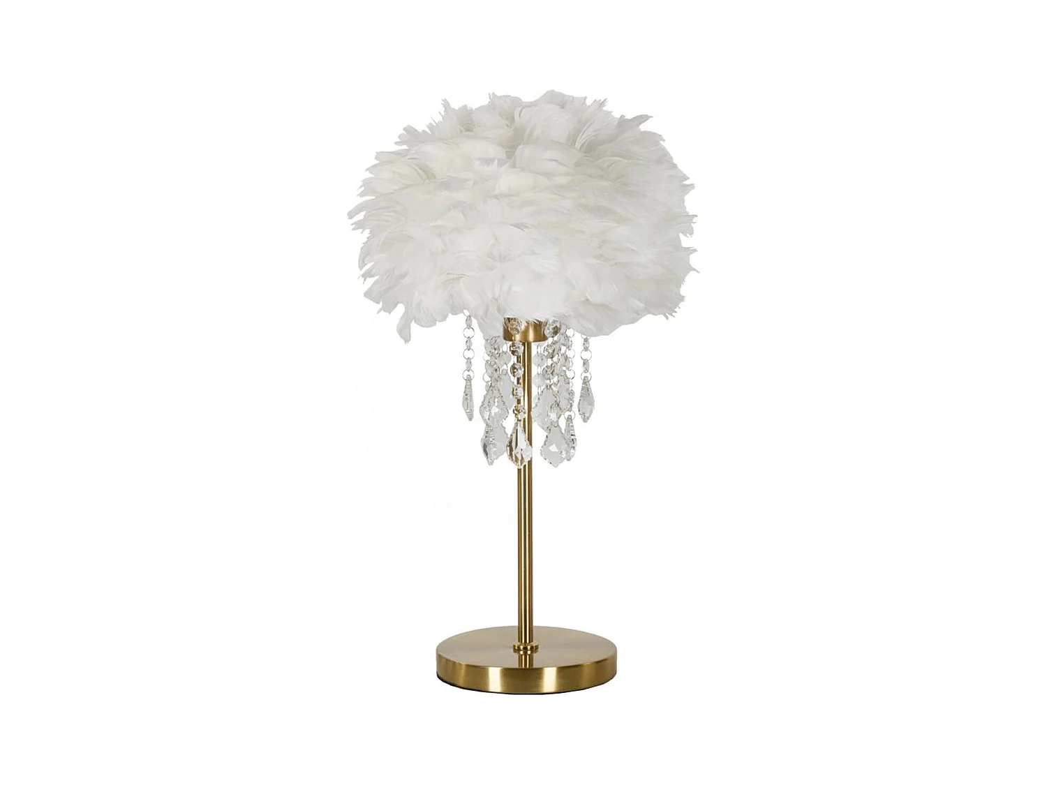 Lampe à Poser MF129, Blanc, 30x30x55 cm, Epikasa