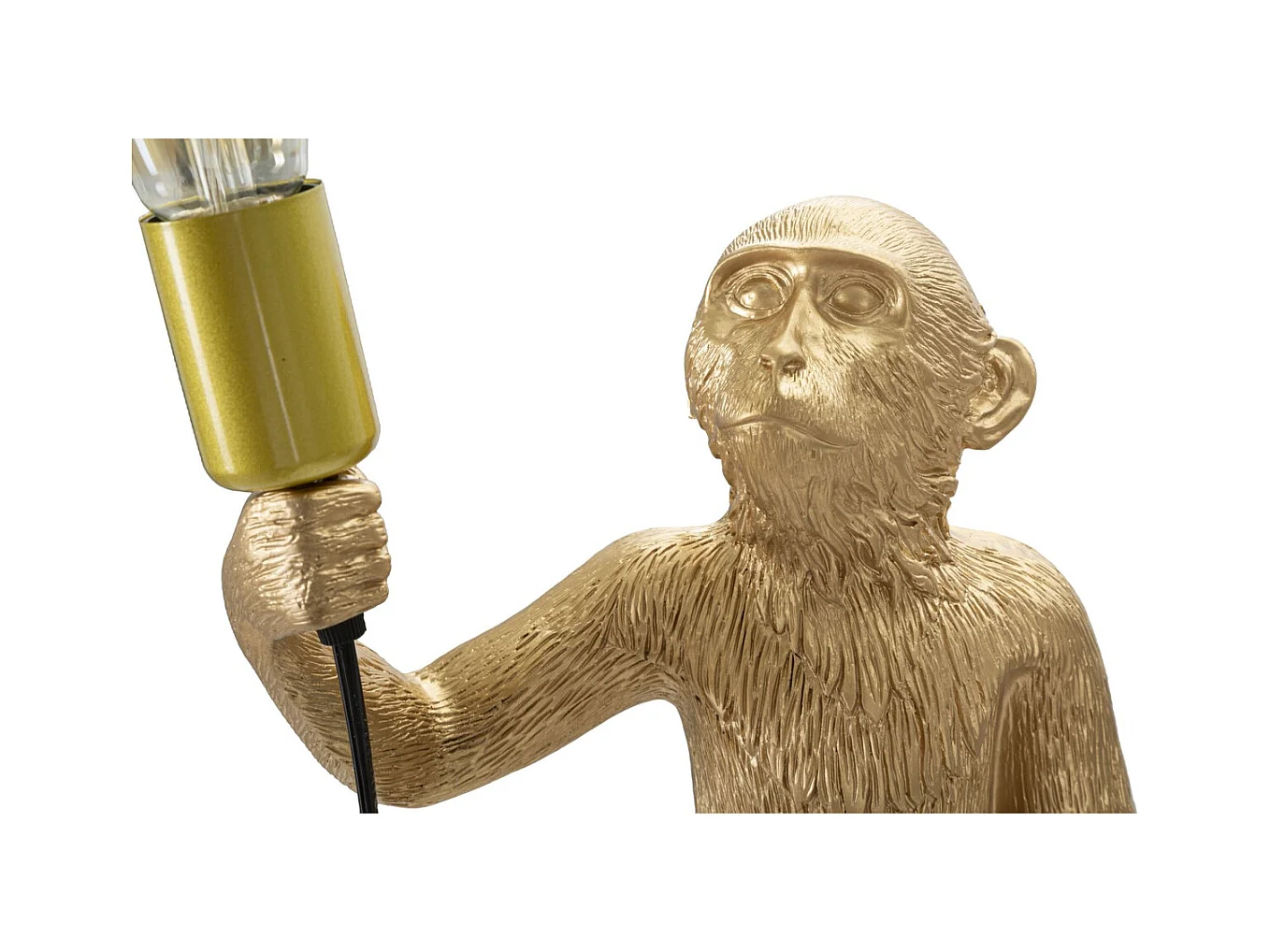 Tafellamp Aap 4, Goud, 26x34x55 cm, Epikasa