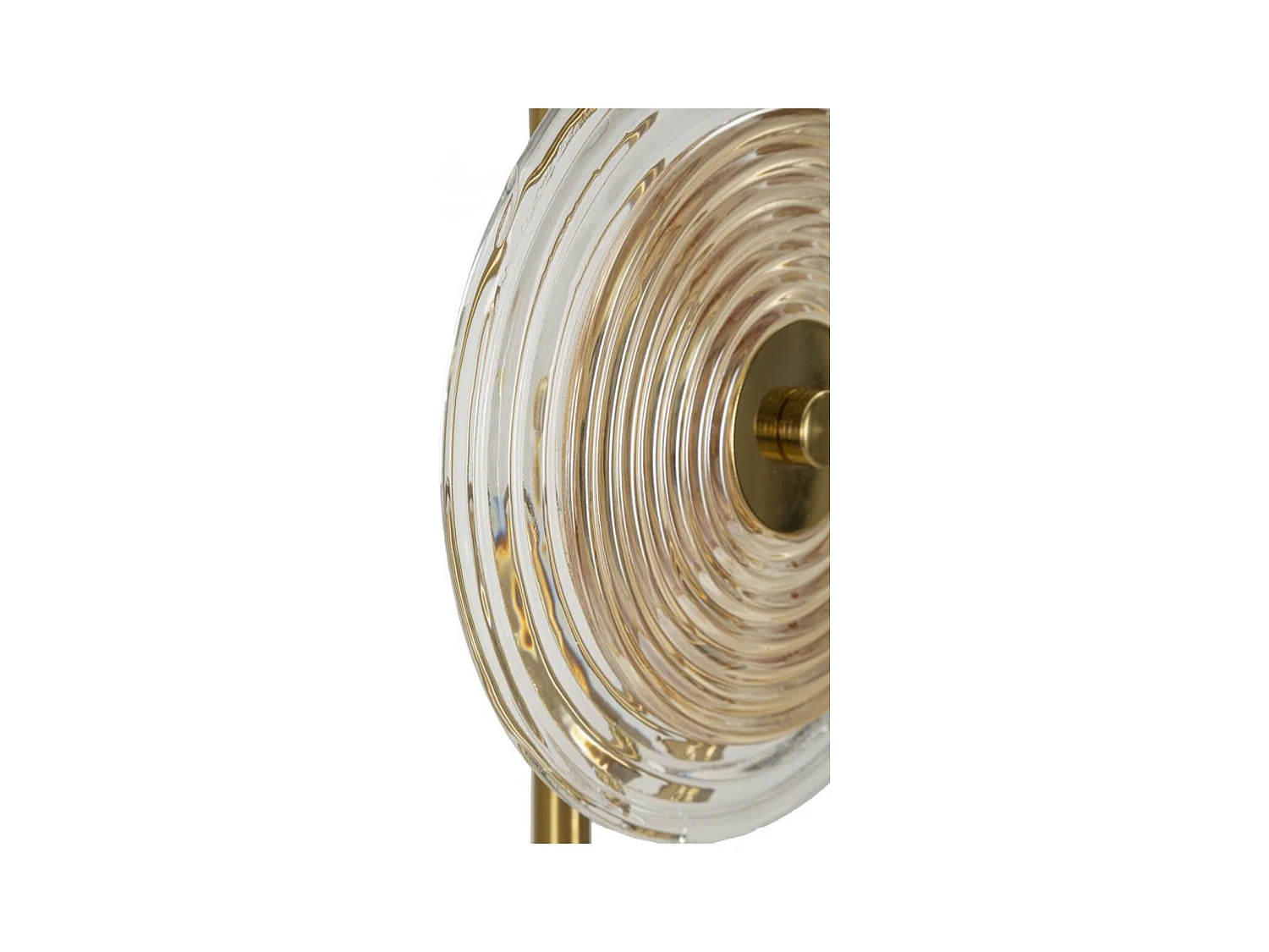 Lampe à Poser MF170, Or, 25x25x63 cm, Epikasa