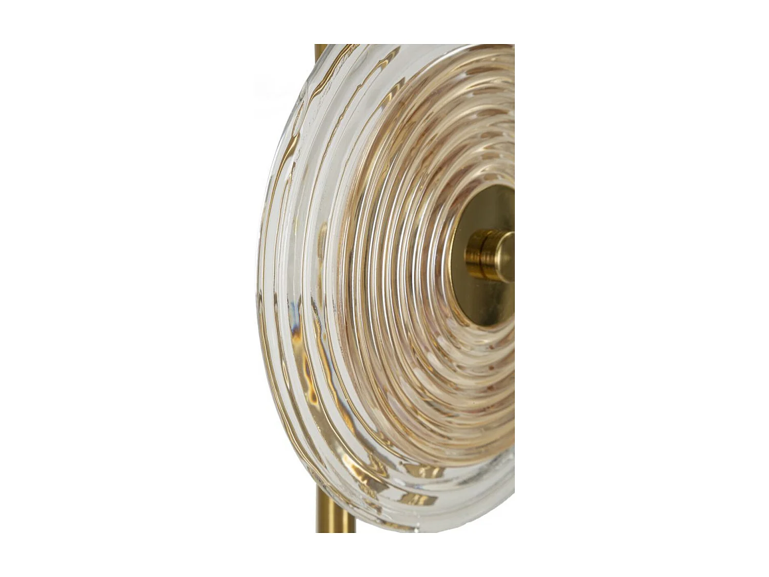 Lampa Stołowa MF170, Złoto, 25x25x63 cm, Seven Design