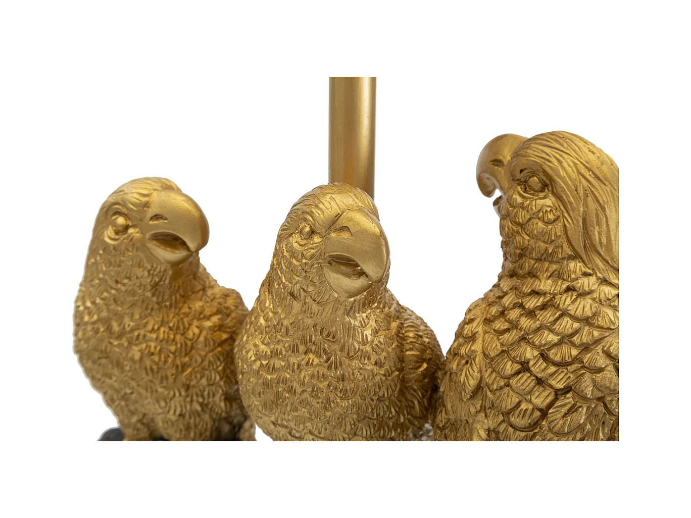 Lampe à Poser Perroquet 3, Noir, 30x30x62,5 cm, Epikasa