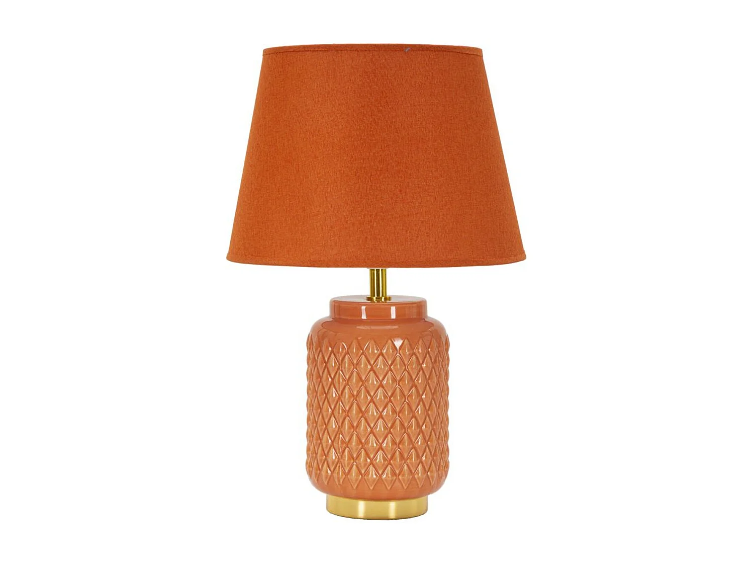 Lampa Stołowa MF113, Pomarańczowy, 28x28x44 cm, Seven Design