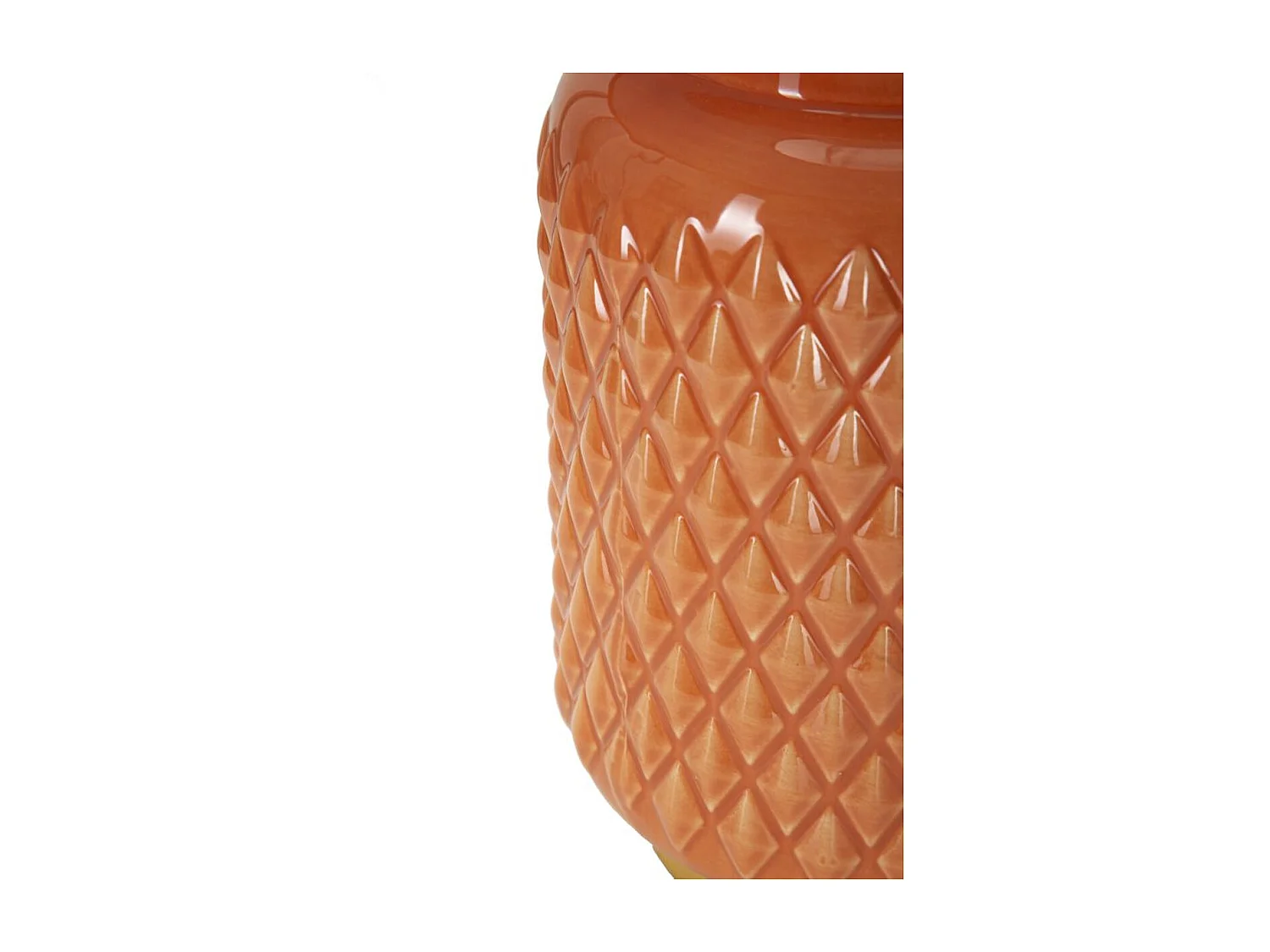 Lampa Stołowa MF113, Pomarańczowy, 28x28x44 cm, Seven Design