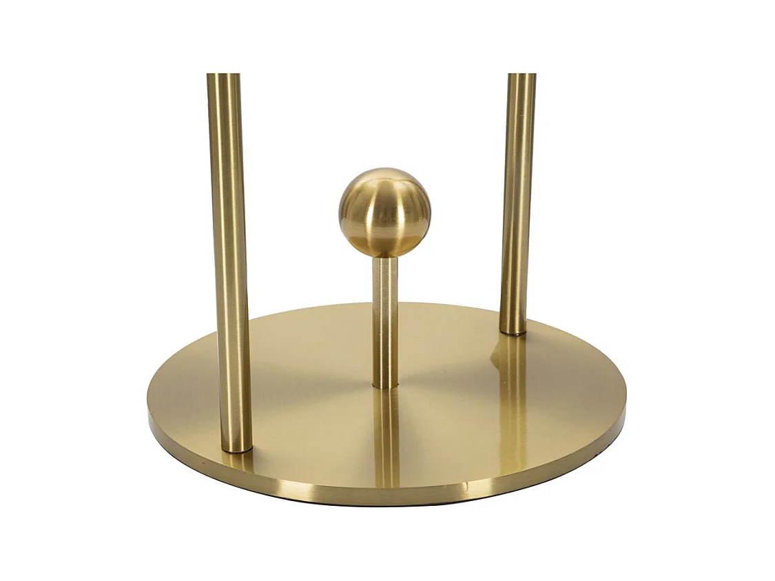 Lampa Stołowa MF148, Złoto, 21x21x47 cm, Epikasa