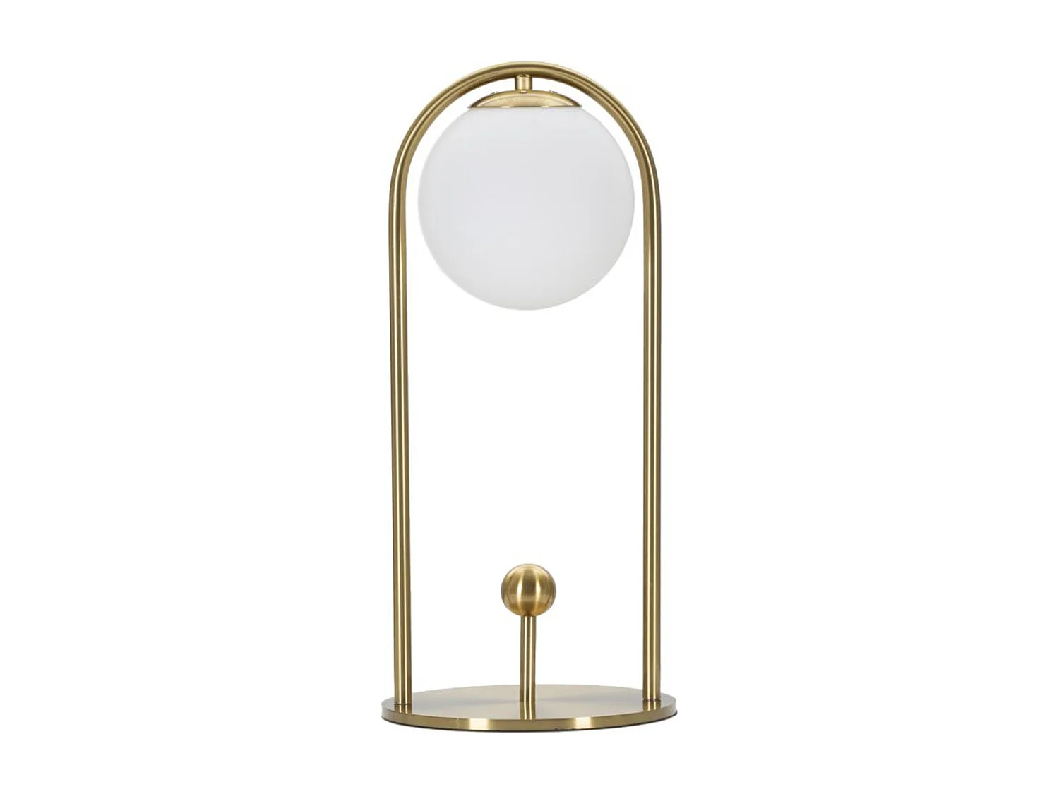 Lampa Stołowa MF148, Złoto, 21x21x47 cm, Seven Design