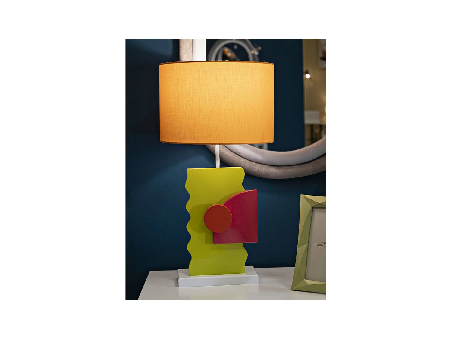 Tafellamp MF122, Veelkleurig, 30x30x60,5 cm, Epikasa