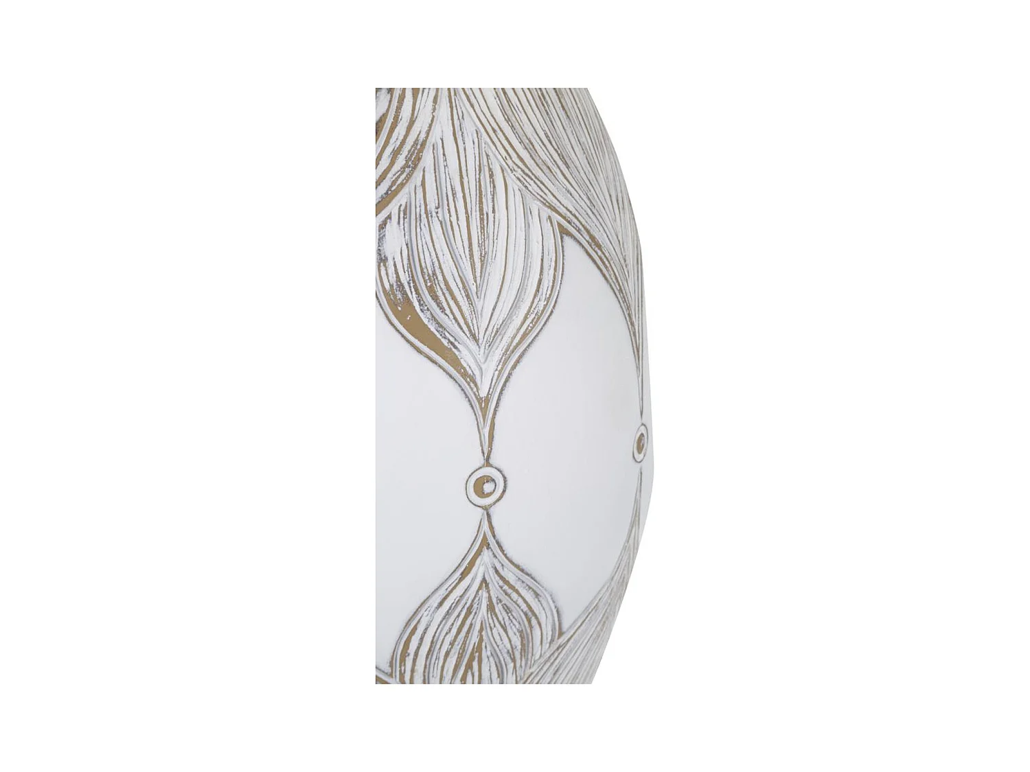 Lampa Stołowa MF166, Biały, 38x38x67 cm, Epikasa