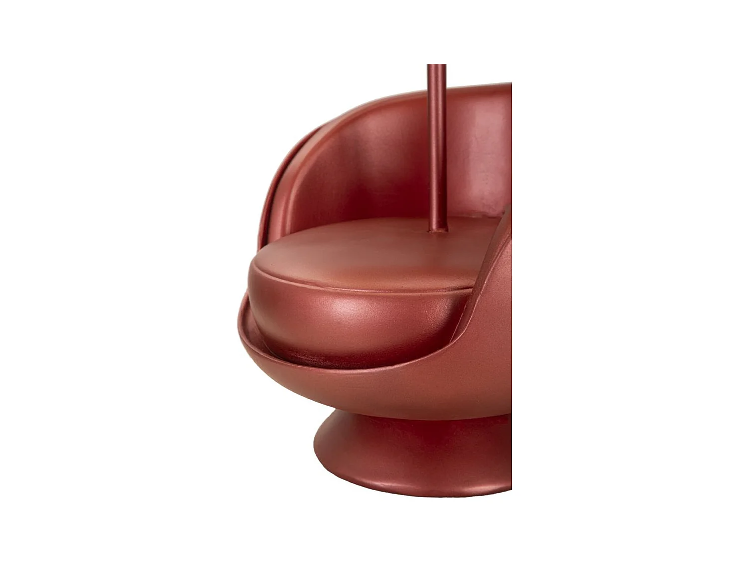 Lampa Stołowa Fotel 1, Czerwony, 26x26x43 cm, Epikasa