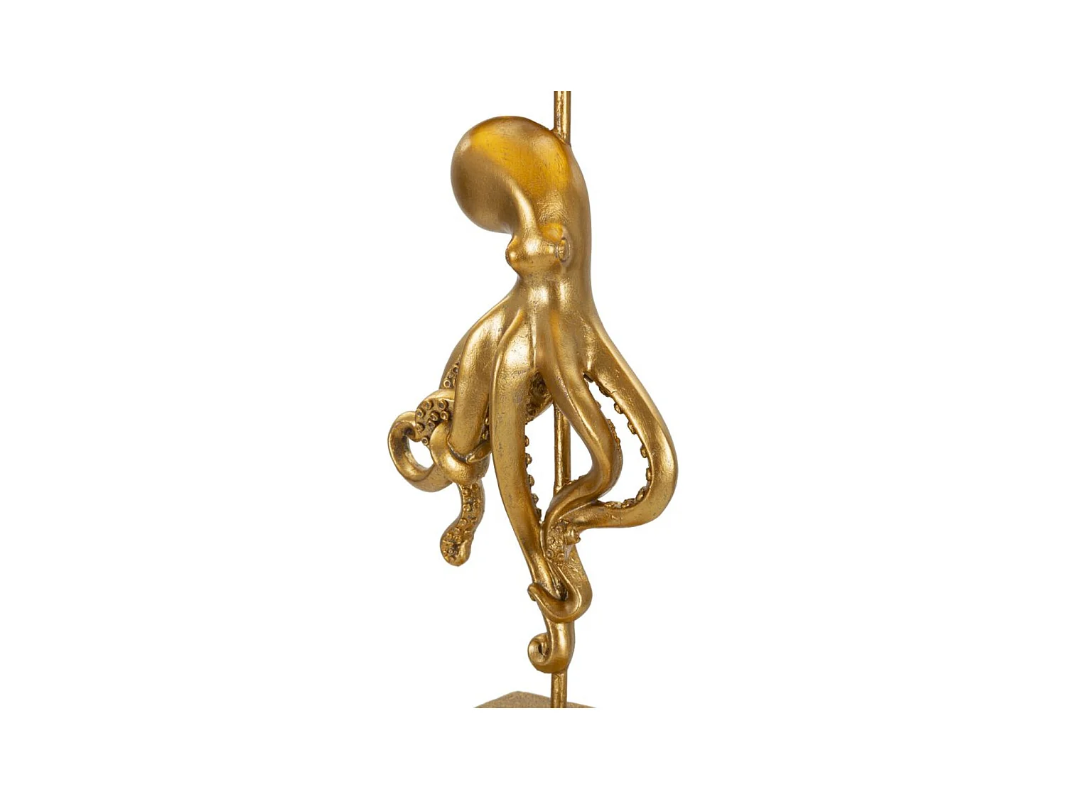 Lampe à Poser Pieuvre 1, Or, 30,5x30,5x64,5 cm, Epikasa