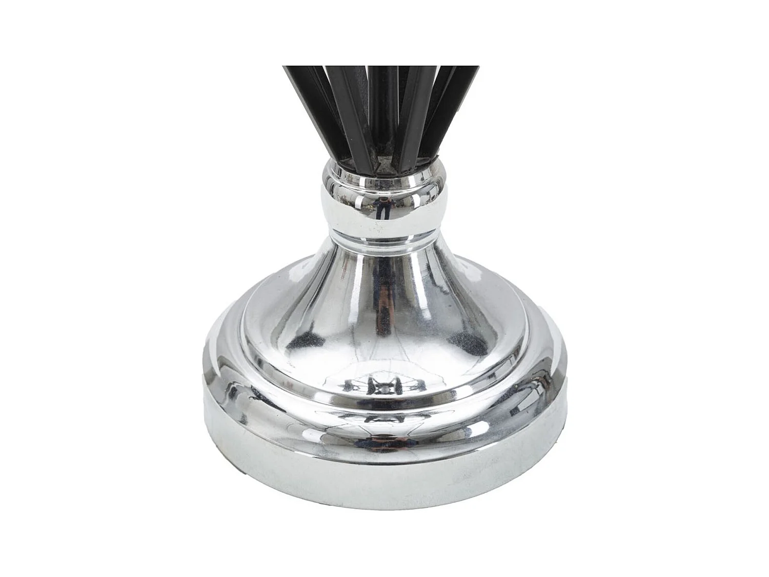 Lampada da Tavolo MF137, Nero, 28x28x56 cm, Epikasa