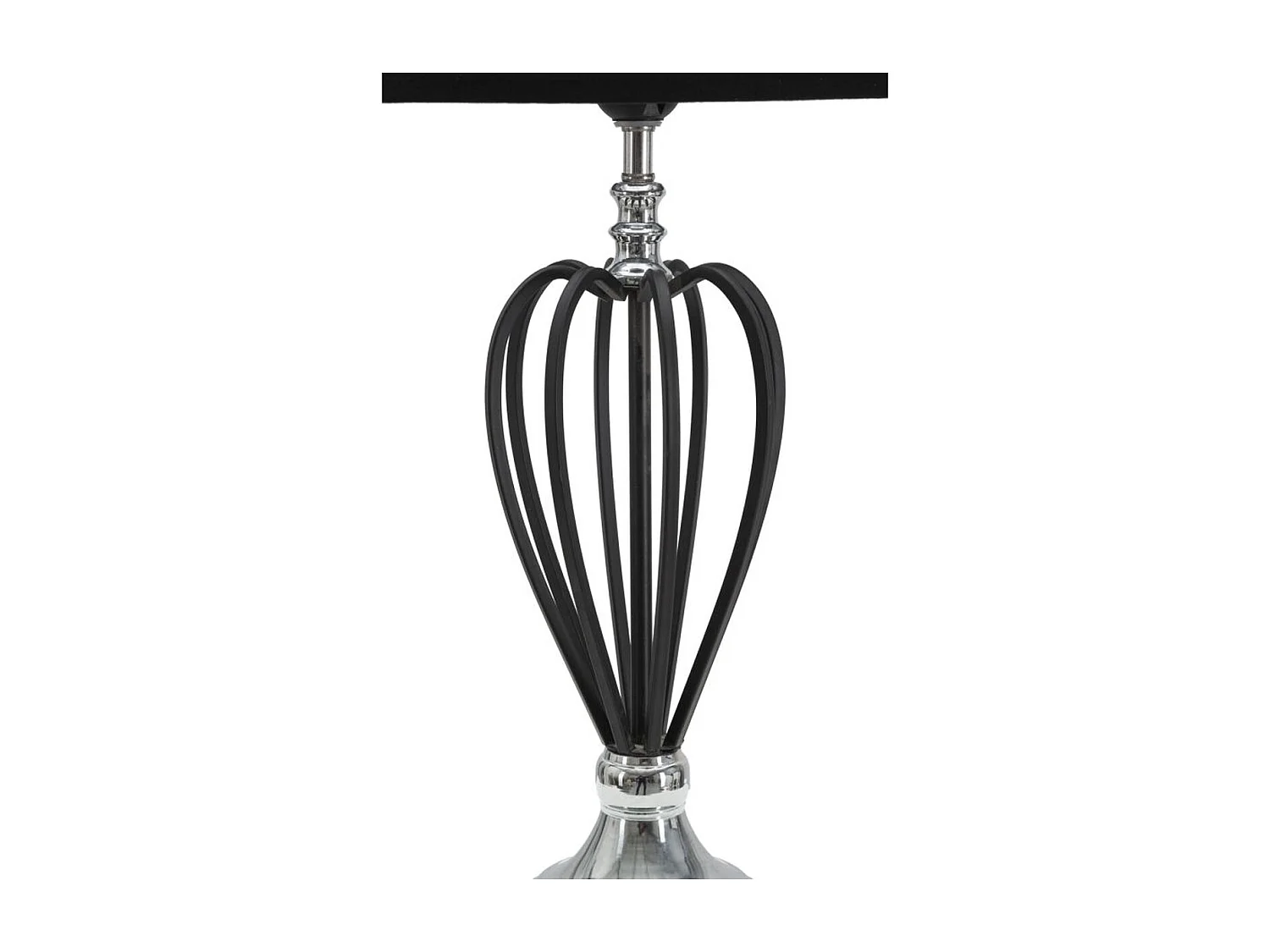 Lampa Stołowa MF137, Czarny, 28x28x56 cm, Seven Design