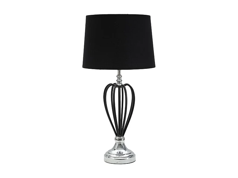 Lampa Stołowa MF137, Czarny, 28x28x56 cm, Seven Design