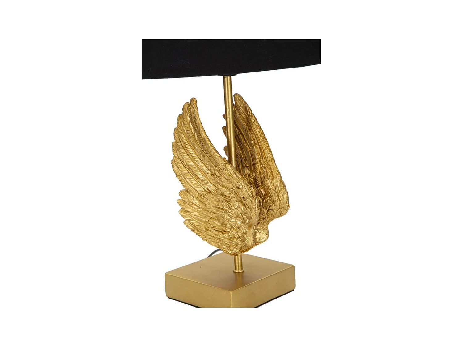 Lampada da Tavolo Ali 4, Nero, 25x25x45 cm, Epikasa