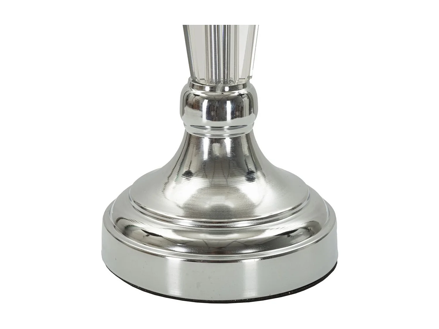 Lampada da Tavolo MF155, Argento, 30x30x56 cm, Seven Design