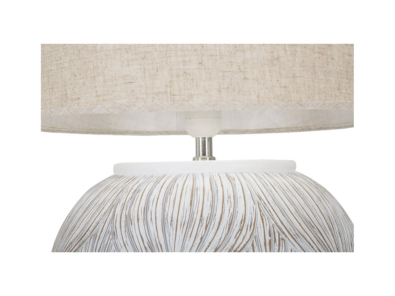 Lampa Stołowa MF159, Brązowy, 38x38x59 cm, Epikasa