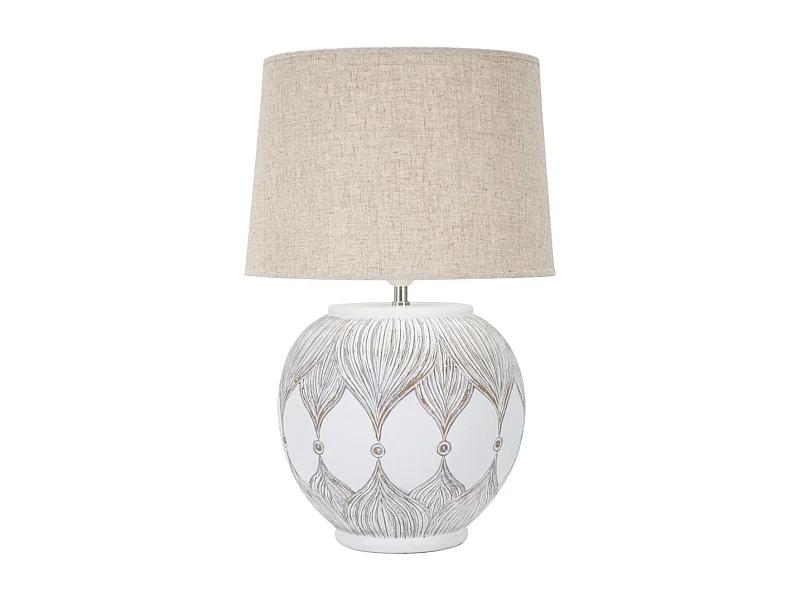 Lampa Stołowa MF159, Brązowy, 38x38x59 cm, Seven Design