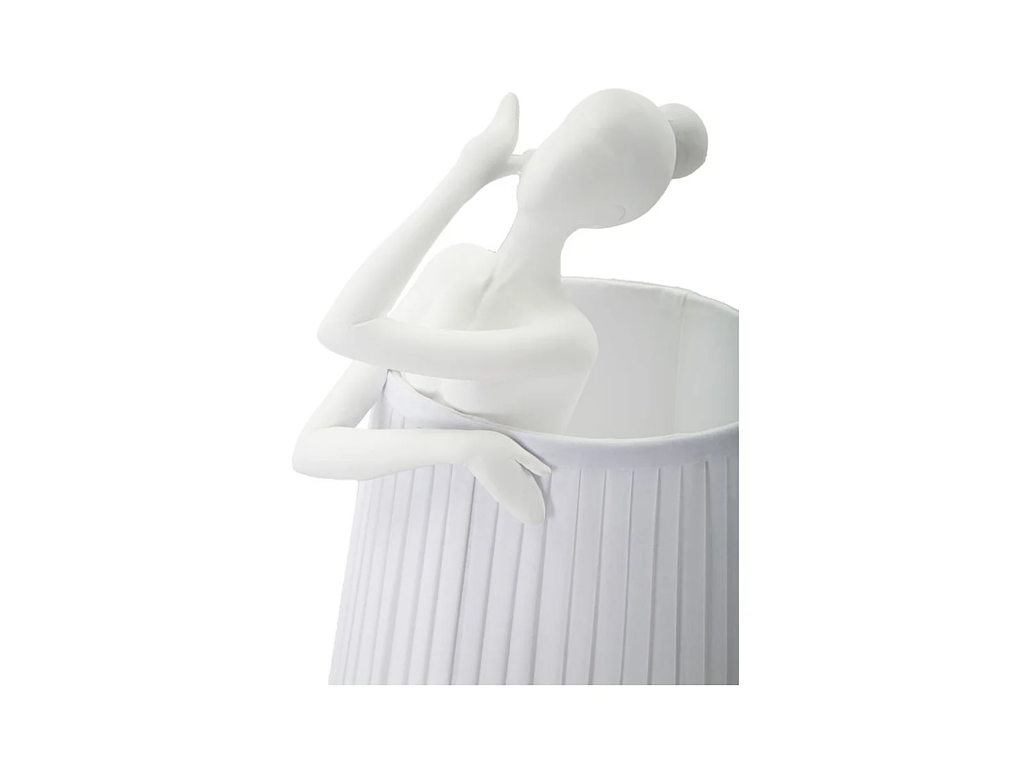 Lampa Stołowa Balerina 2, Biały, 29x25x62,5 cm, Epikasa