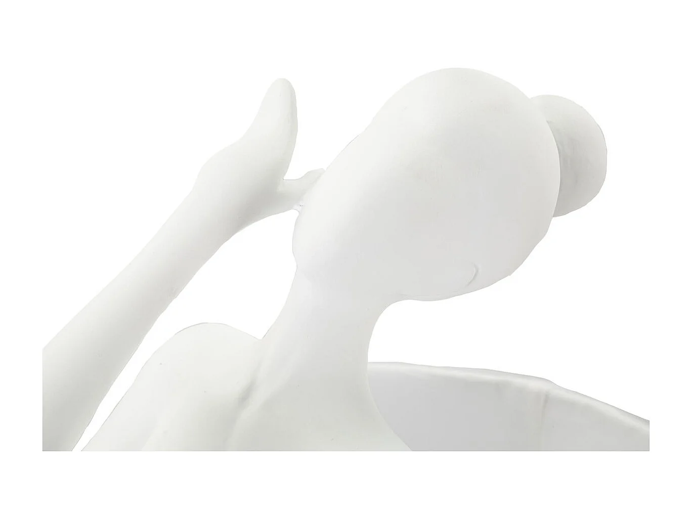 Lampa Stołowa Balerina 2, Biały, 29x25x62,5 cm, Seven Design