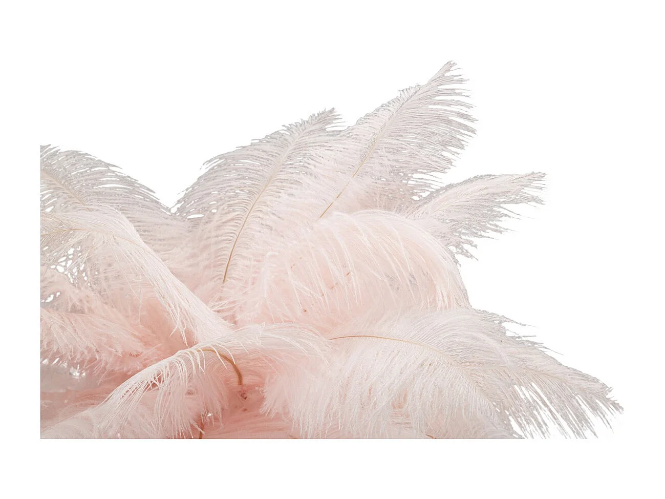 Candeeiro de Mesa Penas 2, Cor-de-rosa, 40x40x55 cm, Seven Design