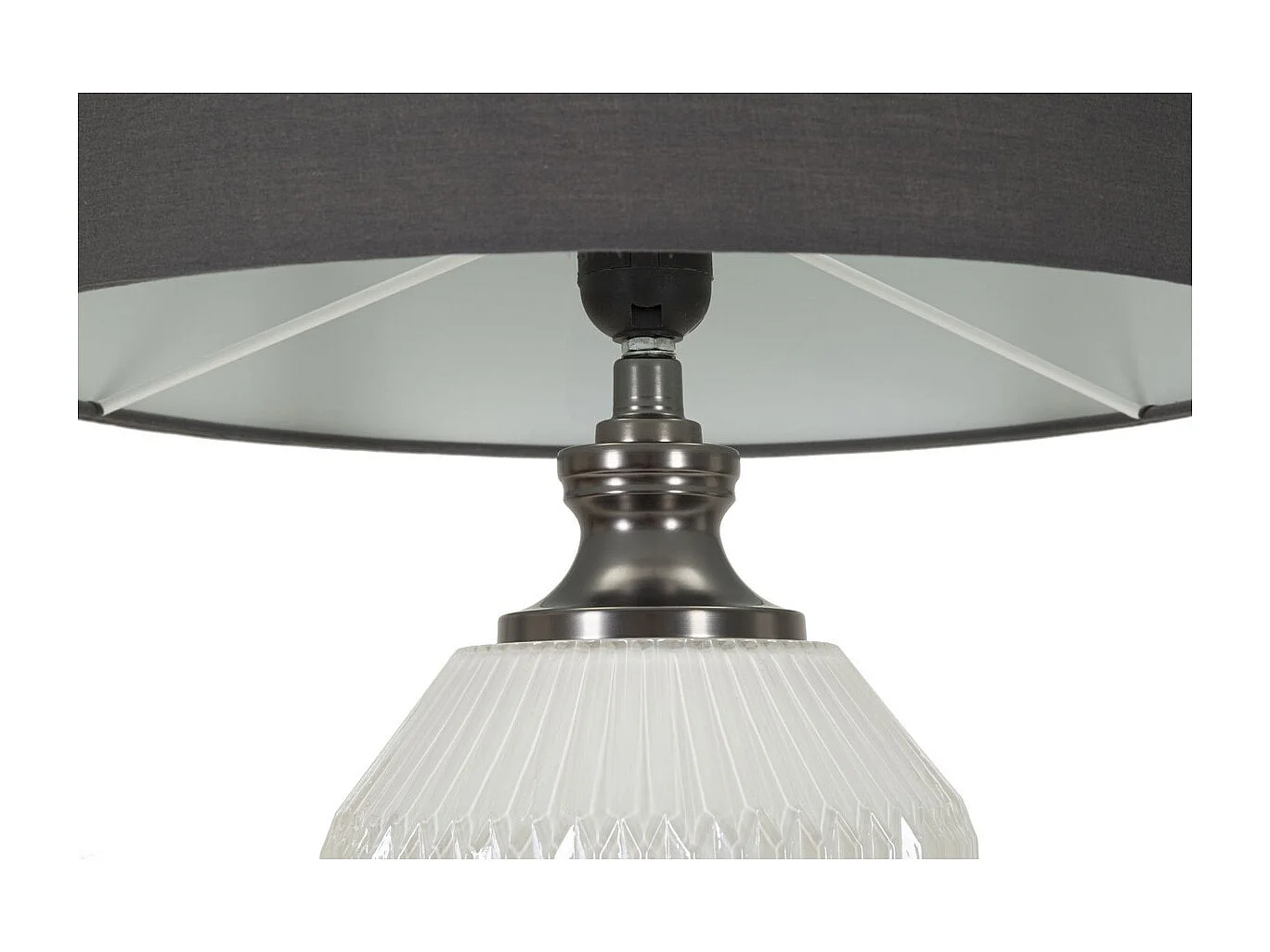 Lampa Stołowa MF174, Szary, 37,5x37,5x65 cm, Seven Design