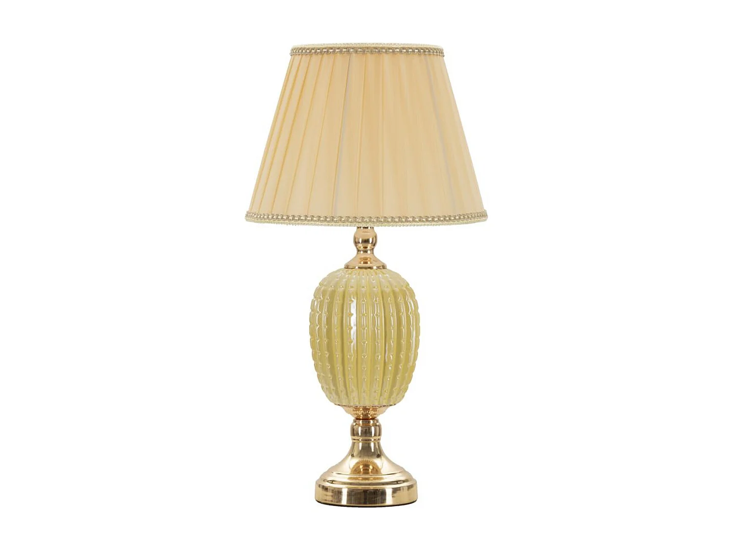 Tafellamp MF128, Beige, 30x30x55 cm, Seven Design