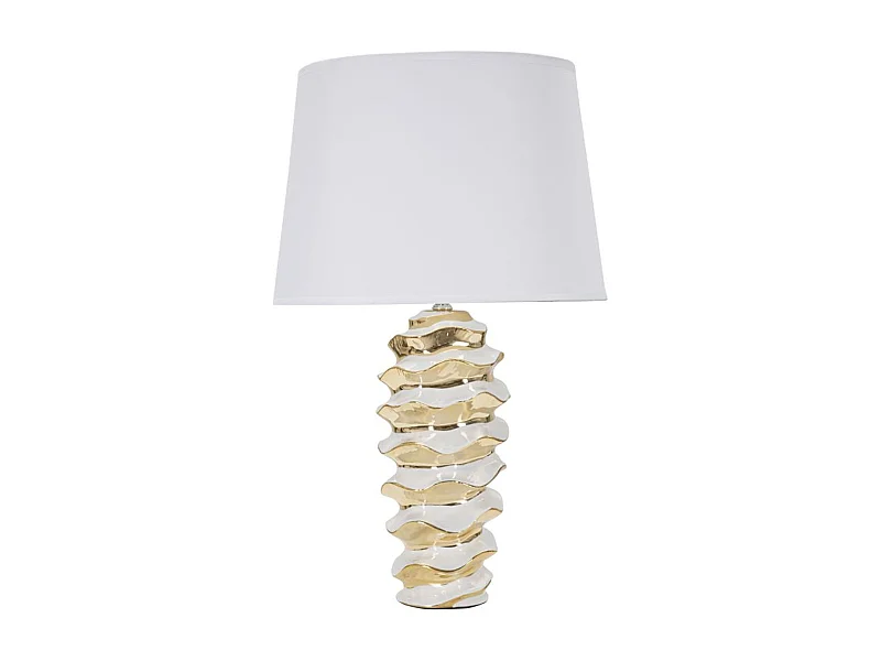 Candeeiro de Mesa MF110, Branco, 33x33x53 cm, Epikasa