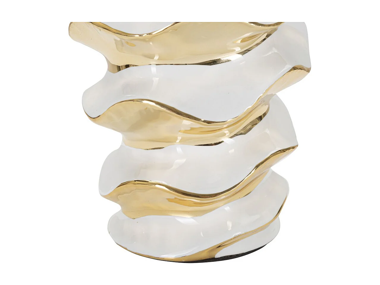 Lampe à Poser MF110, Blanc, 33x33x53 cm, Seven Design