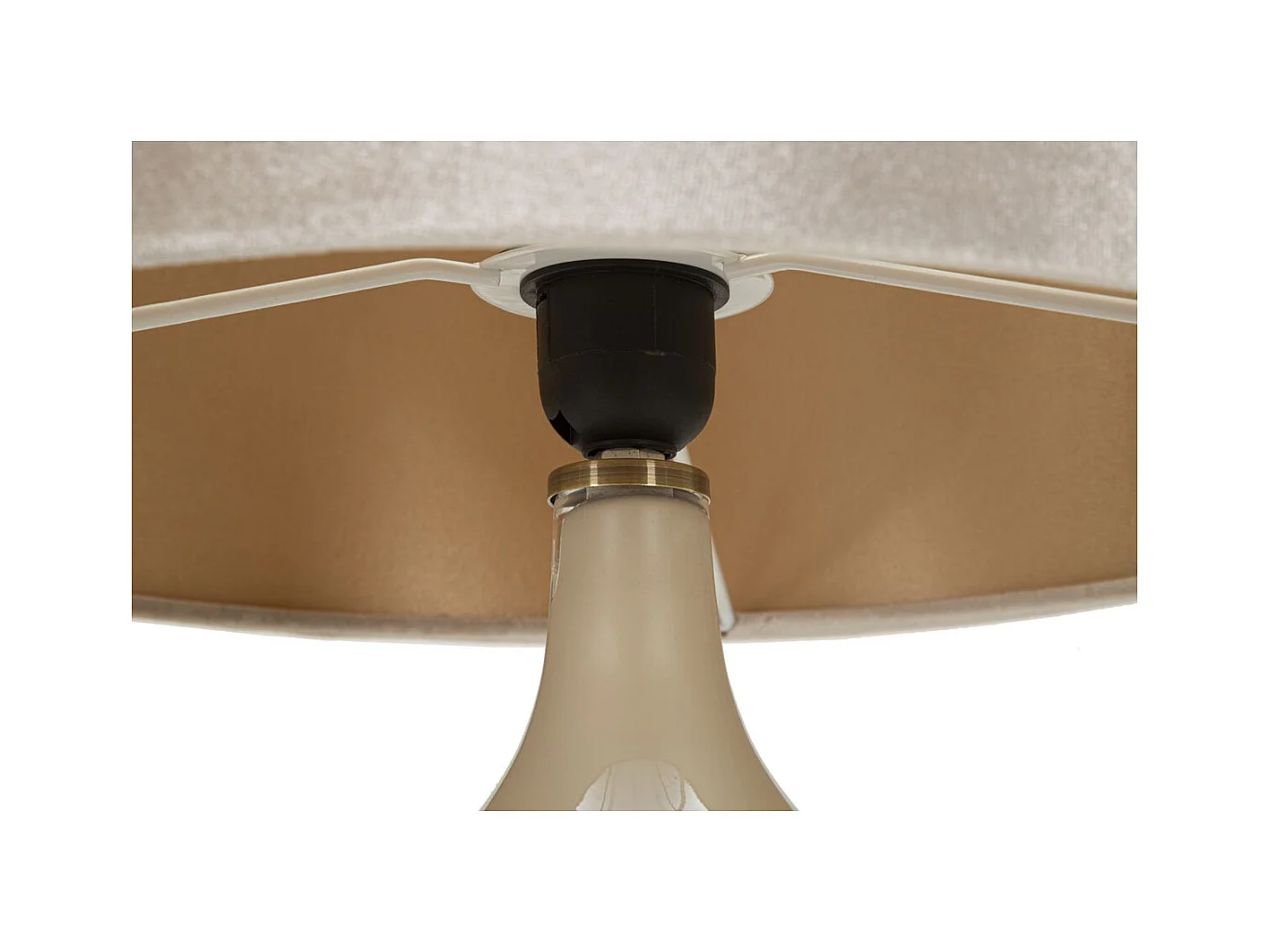 Lampa Stołowa MF175, Biały, 35x35x50,5 cm, Epikasa