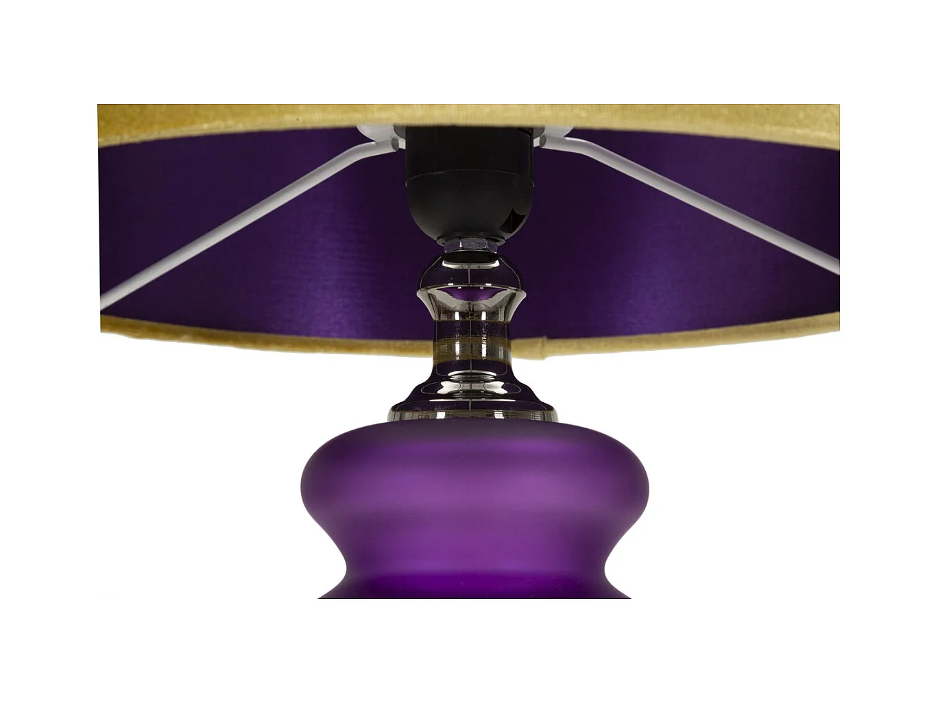 Lampe à Poser MF179, Violet, 32,5x32,5x57,5 cm, Epikasa
