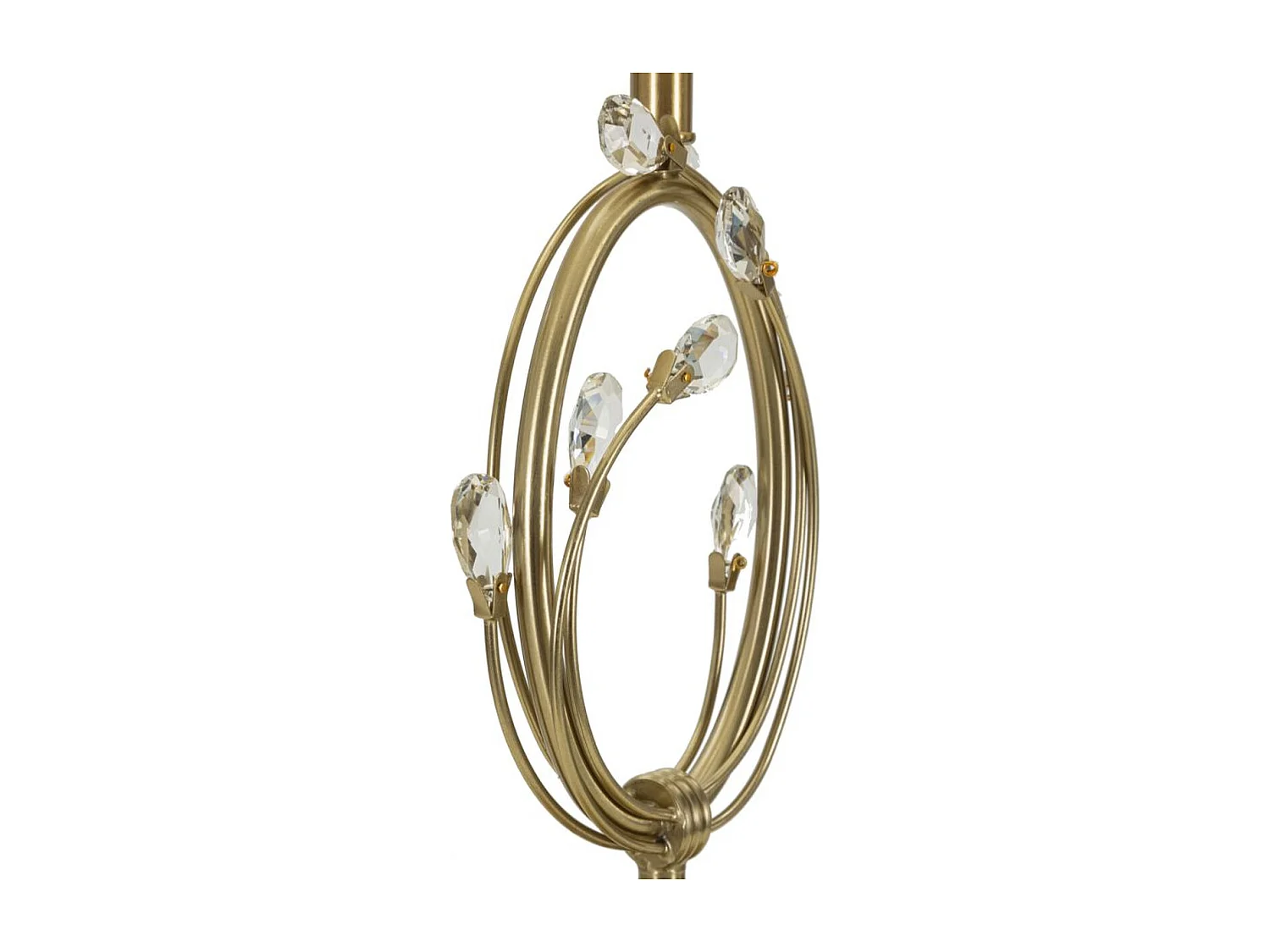 Candeeiro de Mesa MF152, Branco, 36x36x60 cm, Seven Design