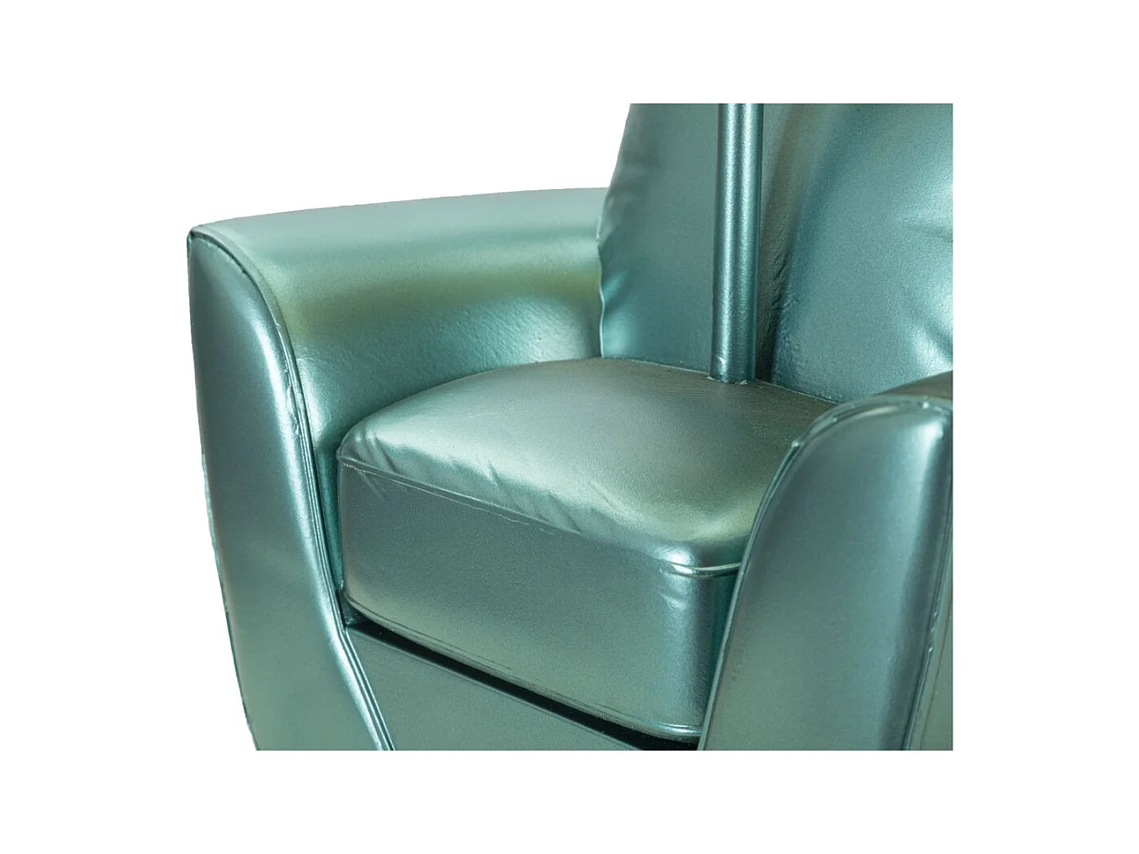 Lampa Stołowa Fotel 2, Niebieski, 26x26x43 cm, Epikasa