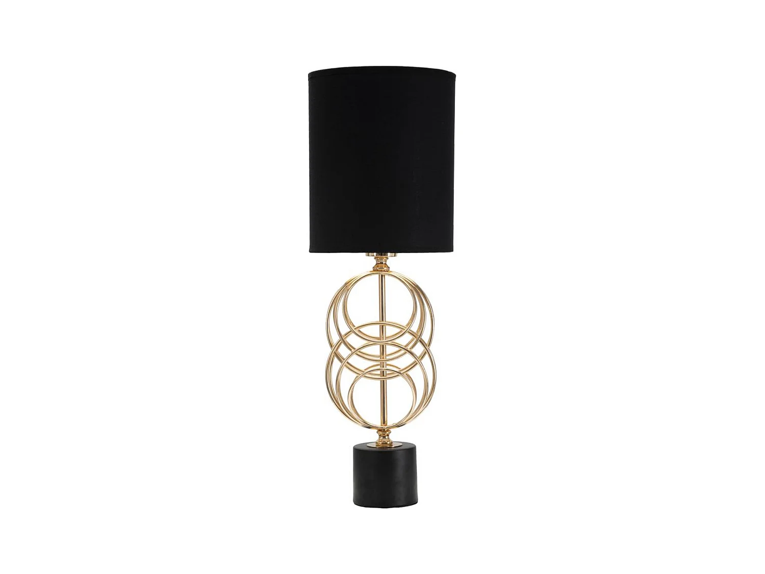 Lampe à Poser MF135, Noir, 20x20x58,5 cm, Epikasa