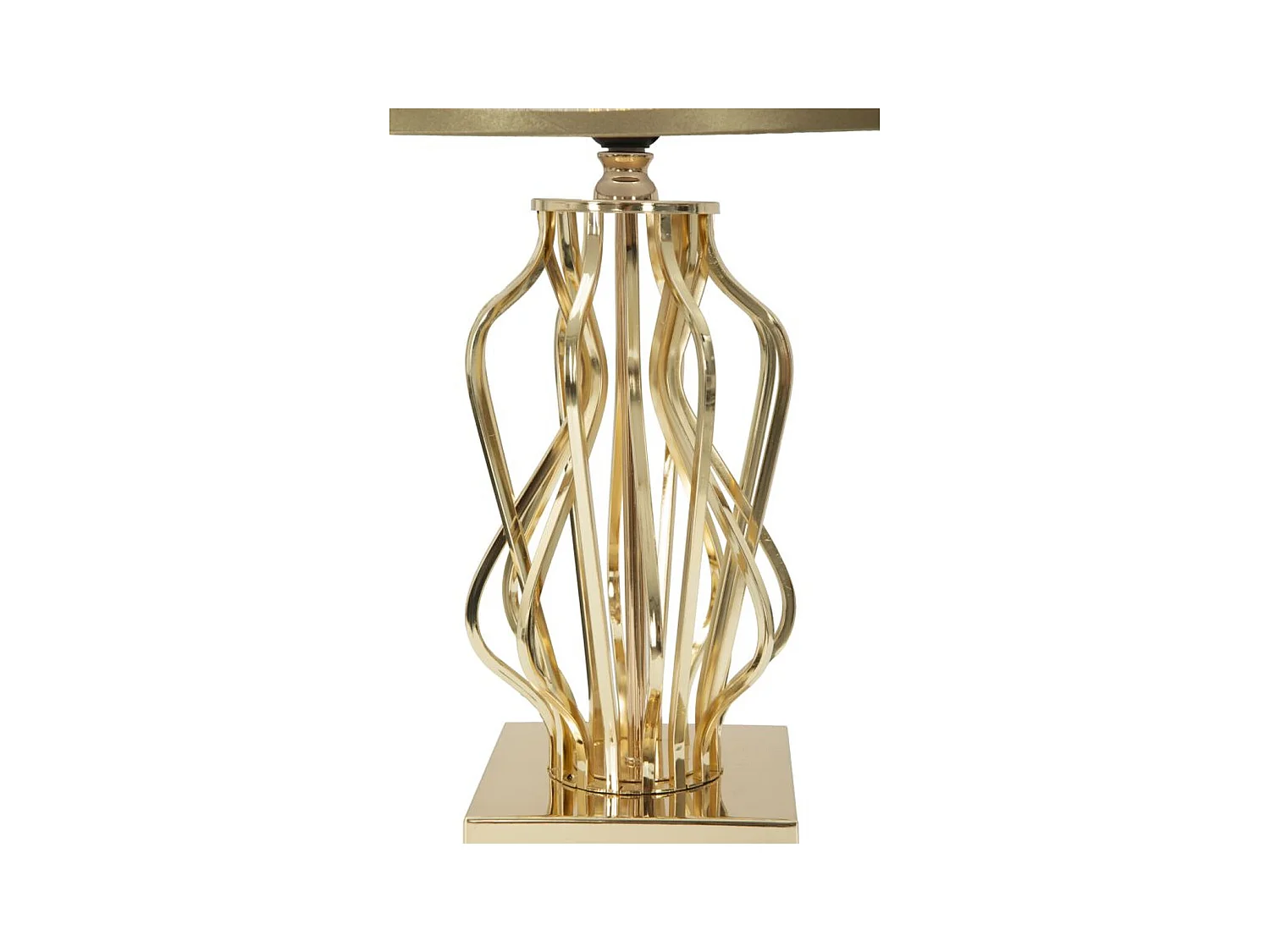 Lampe à Poser MF120, Or, 30x30x52 cm, Seven Design