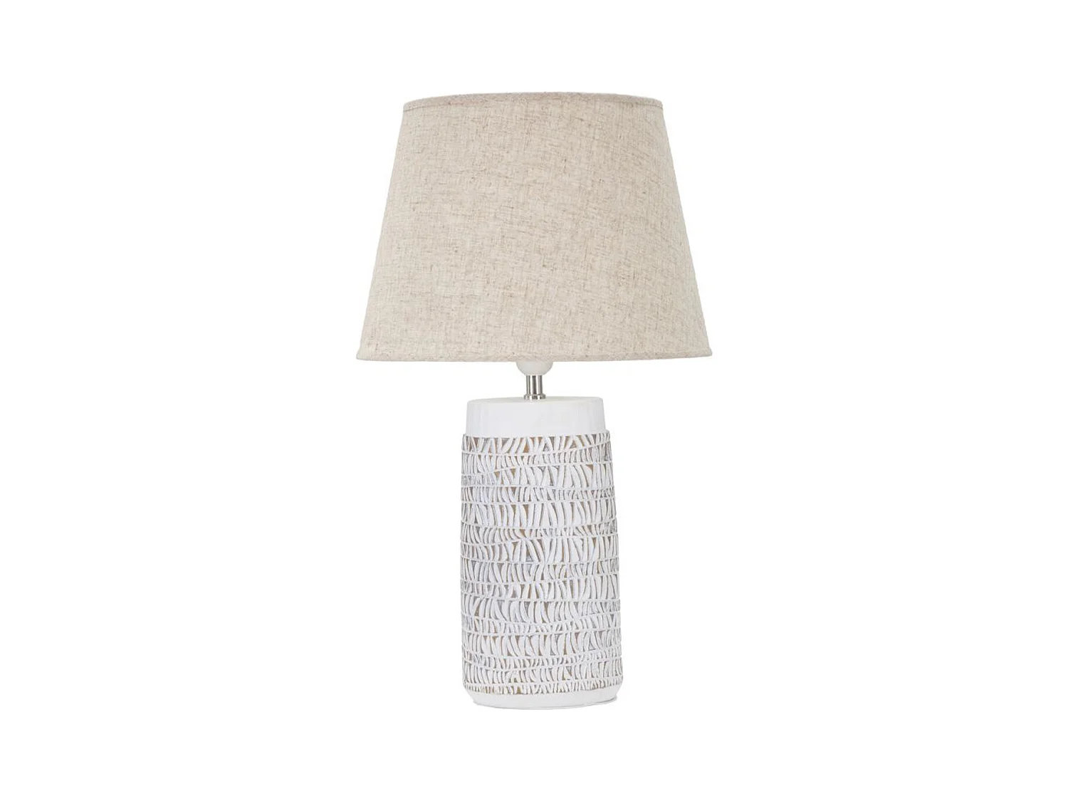 Lampe à Poser MF169, Blanc, 35x35x60,5 cm, Epikasa
