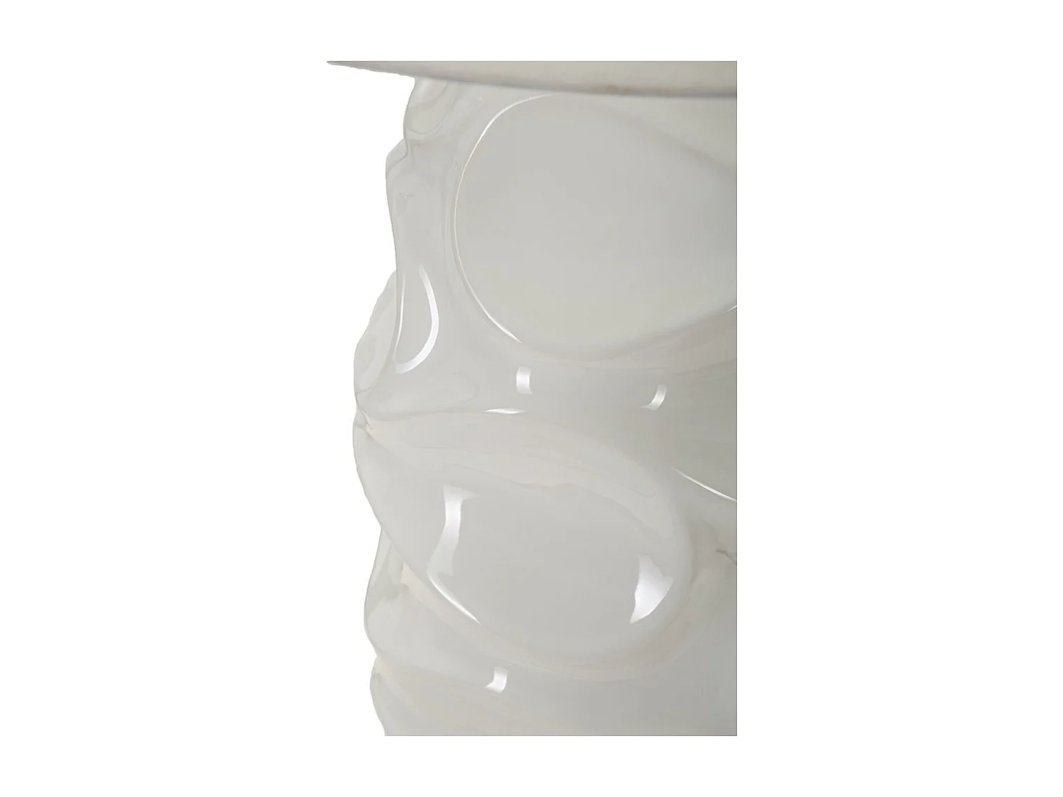 Lampe à Poser MF87, Blanc, 45x45x83 cm, Seven Design