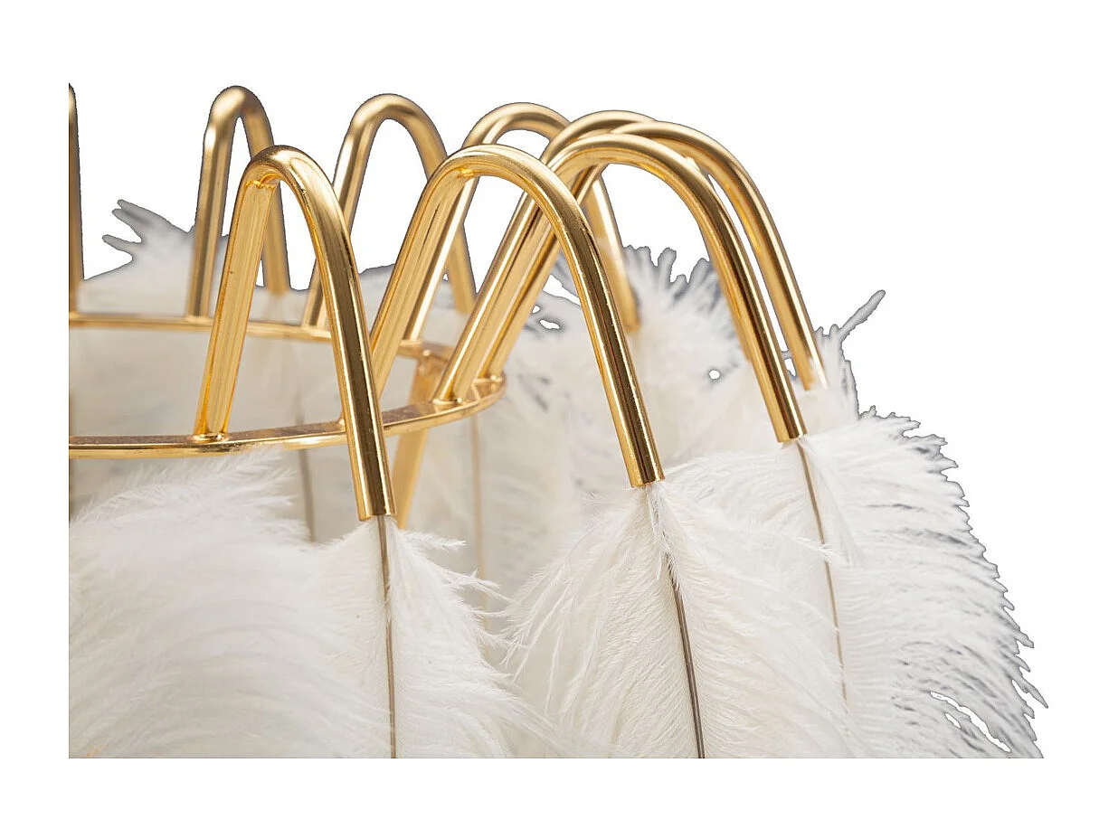 Lampa Stołowa MF130, Biały, 40x40x60 cm, Seven Design