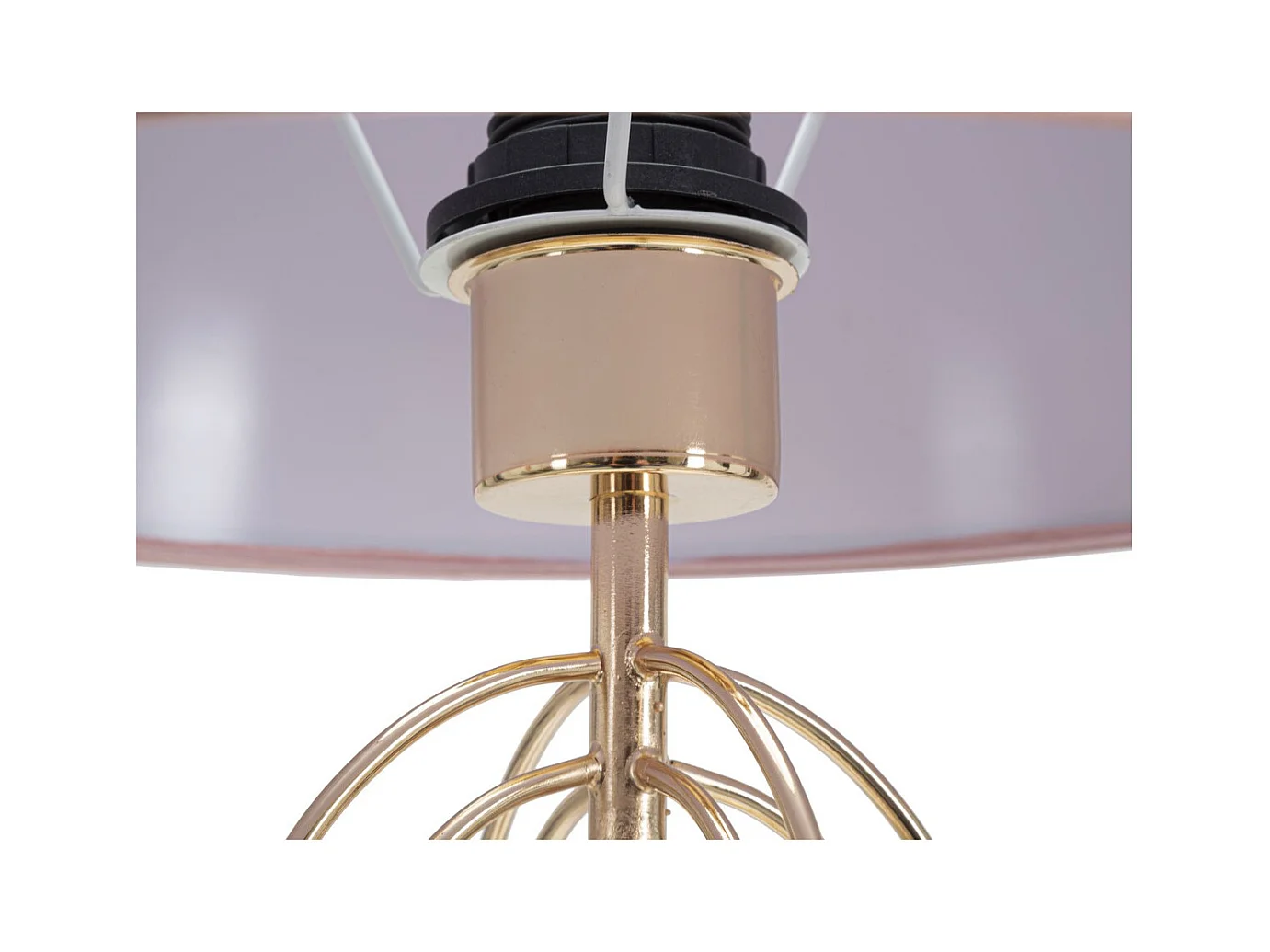 Lampe à Poser MF138, Rose, 33x33x64 cm, Epikasa